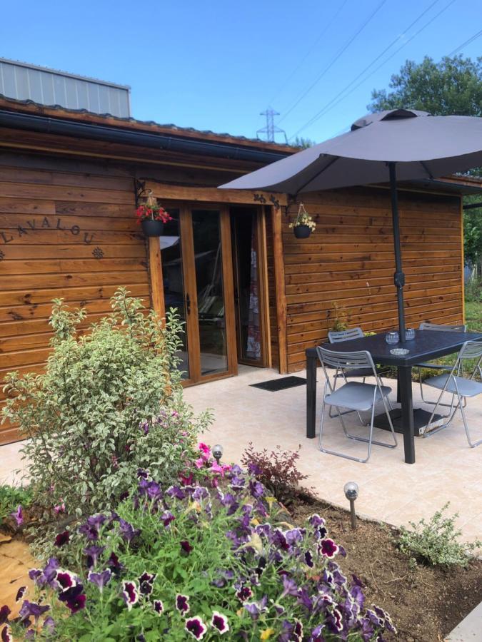 Chez Lavalou Gite 4* Chaleureux En Bois Lannemezan Exterior foto